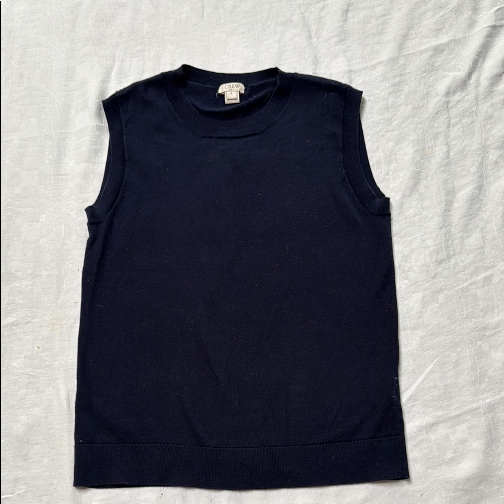 Women’s J Crew Cotton Sleeveless Sweater